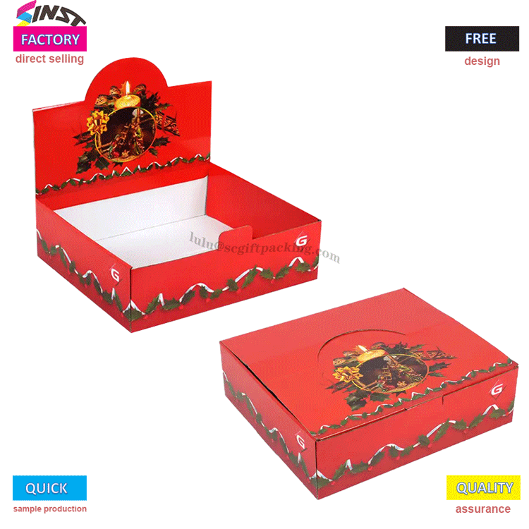 Déanann scéim dathanna clasaiceach seastán taispeántais deisce na Nollag adhaint ar mhothúchán searmanas na féile