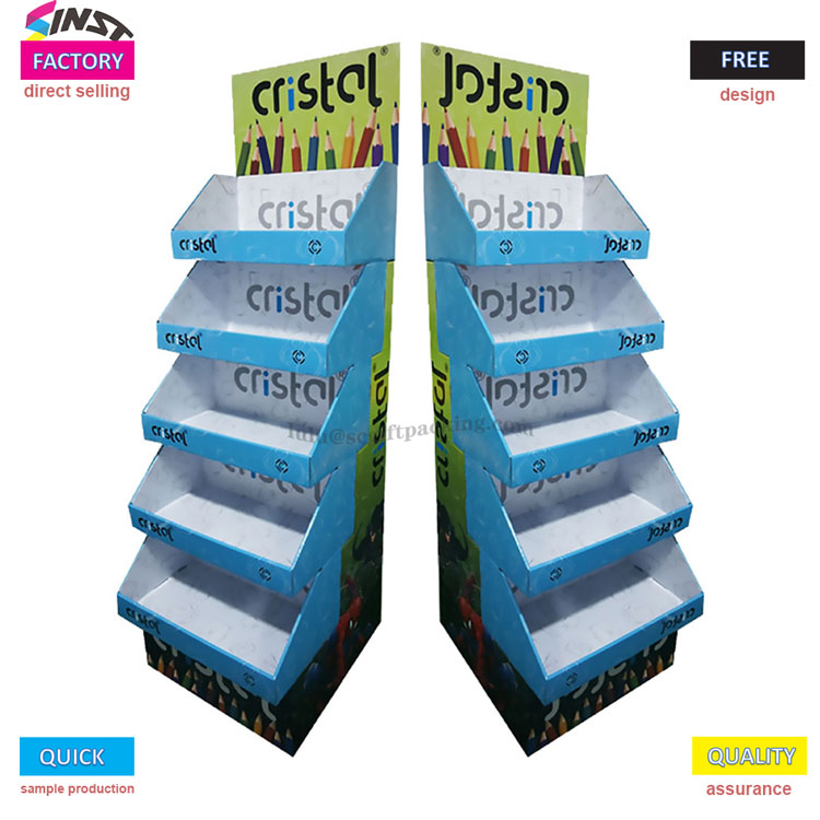 Nach bhfuil aon bhuaicphointe i taispeáint pinn daite? Tarraingíonn an seastán taispeána peann daite seo aird na gcustaiméirí go sracfhéachaint!