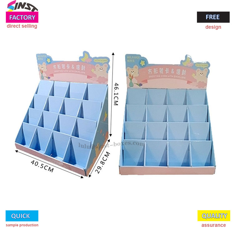 Tuirseach de thaispeántais cluttered de mhíreanna beaga?  Is táirge díol te é an bosca taispeána stáiseanóireachta seo