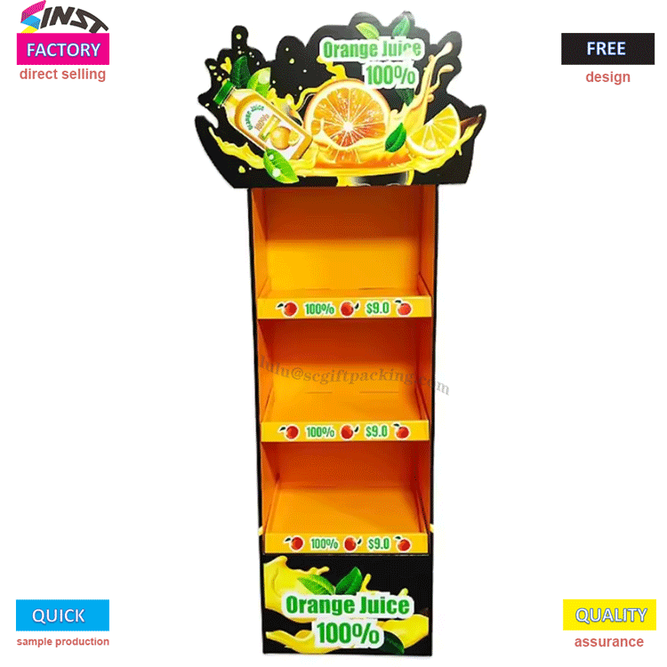 Orange Juice Display Stand